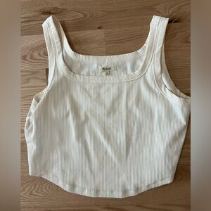 Madewell Tailored Crop Tank